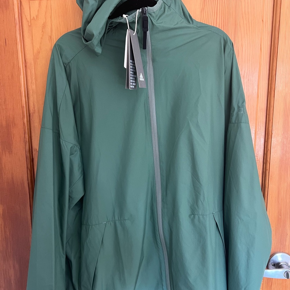 Men's Green Hooded Jacket